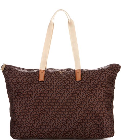 jet set travel logo michael kors|Michael Kors large travel tote.